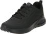 Skechers Uno Lite-Lighter One dames sneakers Zwart Extra comfort Memory Foam - Thumbnail 3