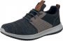 Skechers Delson Camben Heren Veterschoenen Grijs - Thumbnail 5