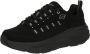 Skechers D'Lux Walker 2.0-Golden Step Dames Sneakers Zwart Roségoud - Thumbnail 2