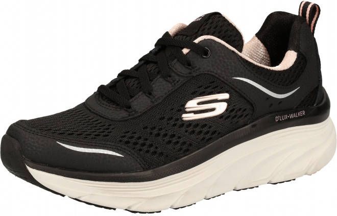 Skechers D'lux Walker Infinite Motion Sneakers Vrouwen zwart roze - Foto 4