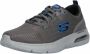 Skechers Heren Grijze sneaker memory foam - Thumbnail 2