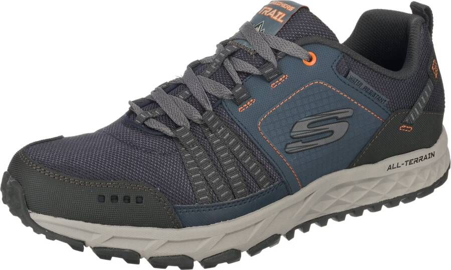 Skechers Sneakers Escape Plan met waterafstotend materiaal vrijetijdsschoen veterschoen - Foto 18