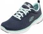 Skechers Flex Appeal 3.0 First Insight 13070-NVAQ Vrouwen Marineblauw Sneakers - Thumbnail 5