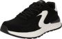 Skechers Fury Lace Low 183265-BKW Mannen Zwart Sneakers - Thumbnail 3
