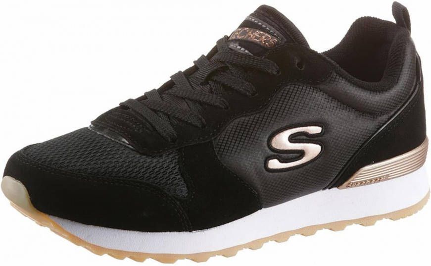 Skechers Retros Og 85 Goldn Gurl Dames Sneakers Zwart - Schoenen.nl