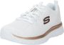 Skechers Sport GRACEFUL GET CONNECTED Sneakers Damesschoenen Wit Goud - Thumbnail 1