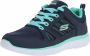 Skechers Summits New World dames sneakers Blauw - Thumbnail 3