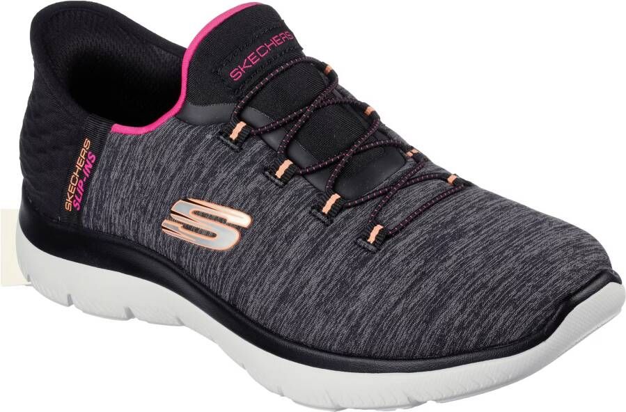 Skechers Instappers SUMMITS DAZZLING HAZE Slip-ins sneaker vrijetijdsschoen met subtiele contrastdetails - Foto 4