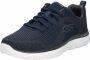 Skechers Summits Brisbane heren sneakers blauw Extra comfort Memory Foam - Thumbnail 4