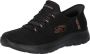 Skechers Slip-on sneakers SUMMITS-CLASSY NIGHT Slippers vrijetijdsschoen met comfortabele hielkussenfunctie - Thumbnail 3