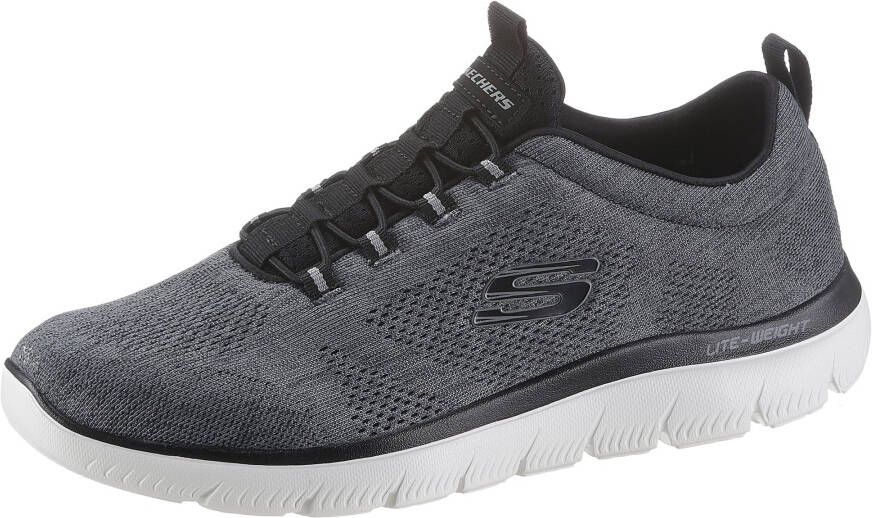 Skechers Slip-on sneakers Summits Vrijetijdsschoen slipper comfortschoen met elastische bungee-veters - Foto 9