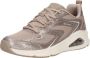 Skechers Glit Airy Sneaker Taupe Glitter Multicolor Dames - Thumbnail 4