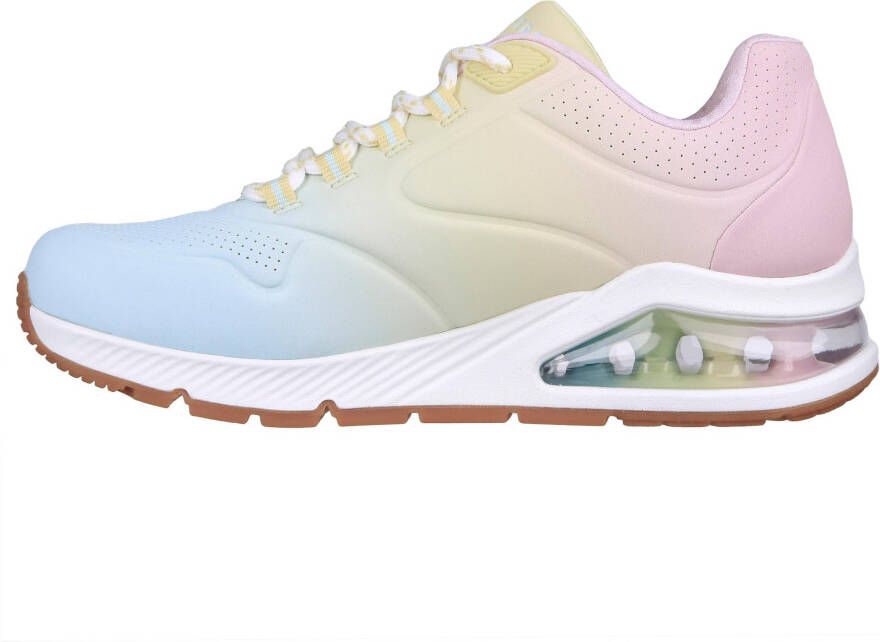 Skechers Sneakers UNO 2 OMBRE AWAY in heldere kleurcombinatie vrijetijdsschoen lage schoen veterschoen - Foto 8