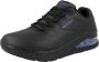 Skechers Uno 2 232181-BKBL Mannen Zwart Sneakers - Thumbnail 4