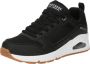 Skechers Uno Inside Matters dames sneakers zwart Extra comfort Memory Foam - Thumbnail 2