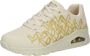 Skechers Sneakers UNO-GOLDEN HEART Vrijetijdsschoen veterschoen met gouden mylar borduursels - Thumbnail 8