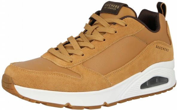 Skechers Sneakers Uno Stacre met luchtkamerzool vrijetijdsschoen lage schoen veterschoen - Foto 11
