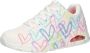 Skechers Street UNO SPREAT THE LOVE Sneakers Dames Meisjes JGoldcrown wit - Thumbnail 3