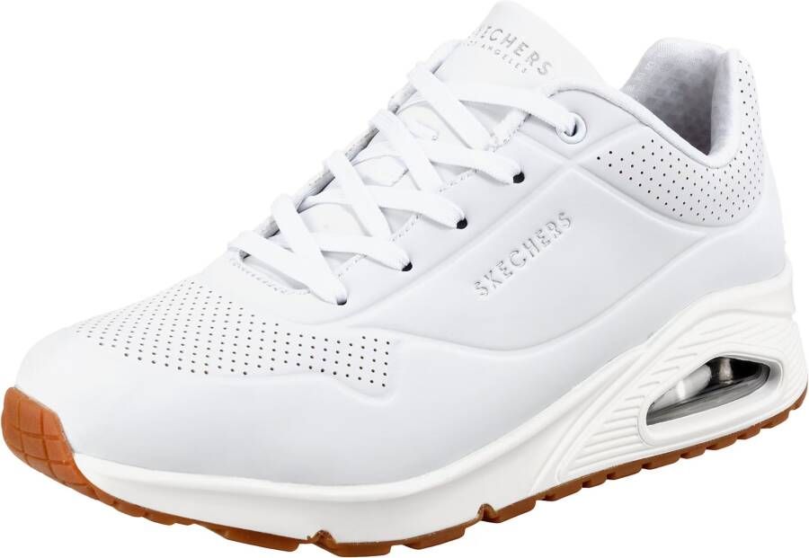 Skechers Sneakers Street Uno Stand on Air in eenvoudige look vrijetijdsschoen lage schoen veterschoen - Foto 18