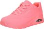 Skechers Sneakers met sleehak Uno Stand on Air vrijetijdsschoen lage schoen veterschoen met fijne perforatie - Thumbnail 4