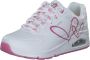 Skechers Uno Twin Hearts dames sneaker Wit multi - Thumbnail 2