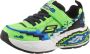 Skechers Mega-Craft 4K Jongens Sneakers Lime - Thumbnail 2