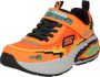 Skechers Mega-Craft 4K Jongens Sneakers Oranje - Thumbnail 3