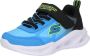 Skechers Sneakers Lights blauw Synthetisch Heren - Thumbnail 4