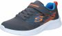 Skechers Microspec Texlor 403770L GYBL voor een jongen Grijs Sneakers - Thumbnail 3