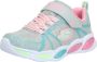 Skechers Sneakers Meisjes grijs roze blauw - Thumbnail 1