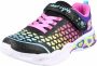 Skechers Sweetheart Lights Lovely Colo 302312L BKMT Zwart Roze 30 - Thumbnail 3