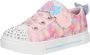 Skechers Twinkle Sparks Underwater M Meisjes Sneakers Roze - Thumbnail 2