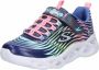 Skechers Twisty Brights meisjes sneaker Blauw multi - Thumbnail 2