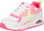 Skechers Uno Gen1 Color Surge Meisjes Sneakers Wit - Thumbnail 5