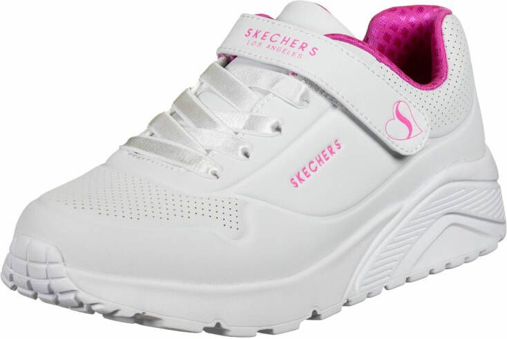 Skechers Uno Lite Chrome Steps Klittenband wit - Foto 6