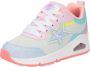 Skechers Uno Starry Vibe Meisjes Sneakers Blauw Multicolour - Thumbnail 4