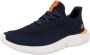 Skechers Arch Fit Orvan Percer Heren Sneakers Donkerblauw - Thumbnail 3
