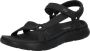 Skechers Sandaal Go Walk Flex sandal Sublime 141451 BBK Zwart Machine Washable - Thumbnail 3