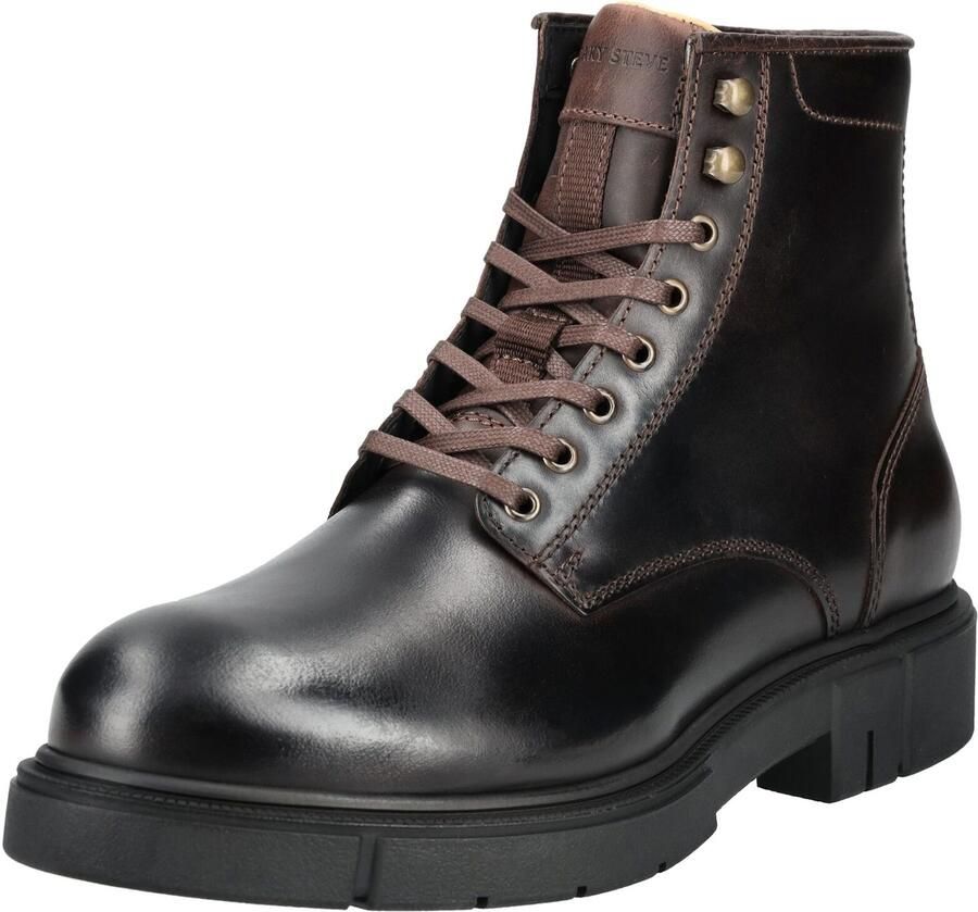 Sneaky Steve Veterboots donkerbruin