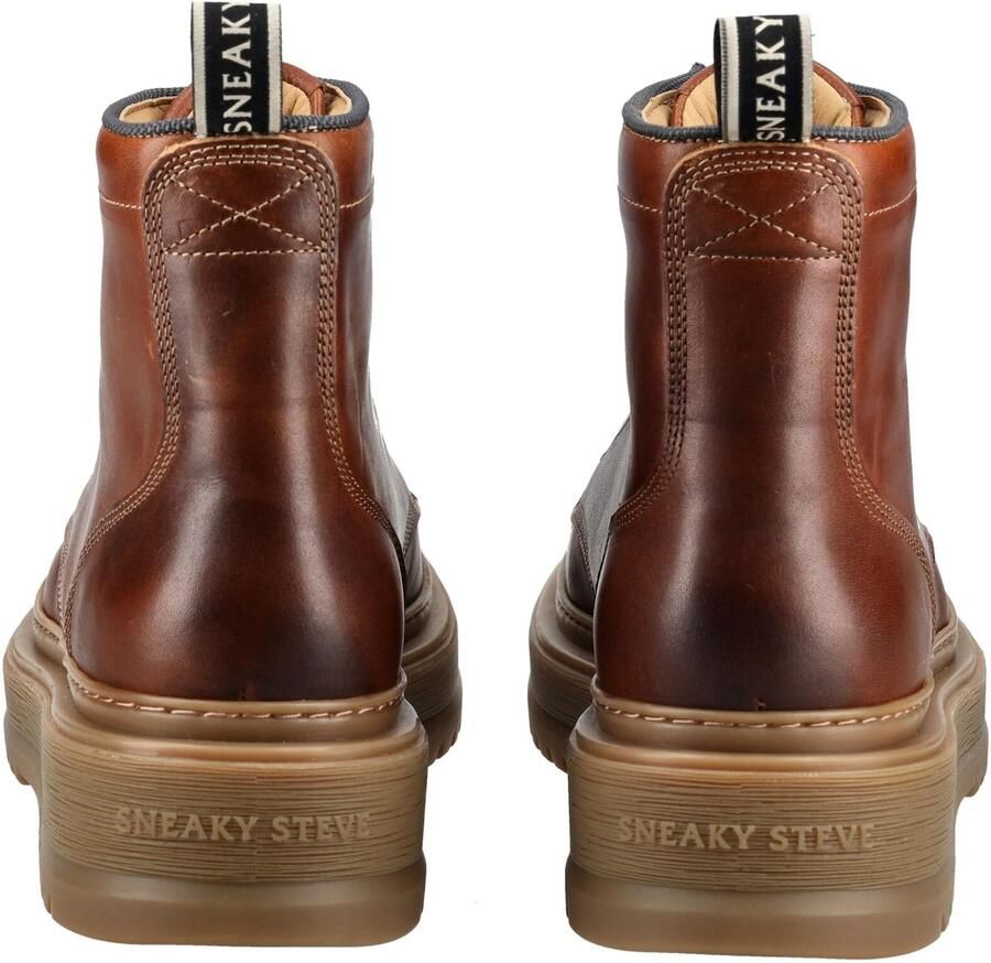 Sneaky Steve Veterboots kastanjebruin cognac - Foto 3