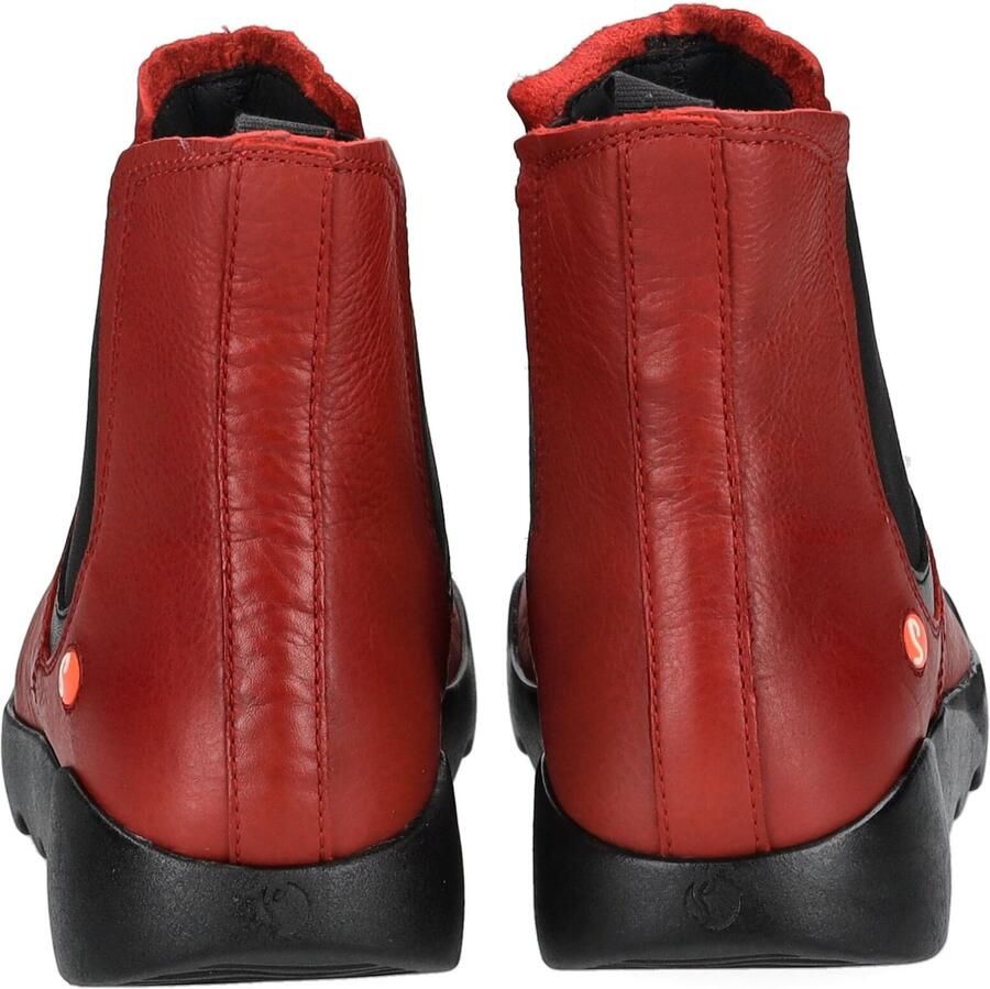 Softinos Chelsea boots rood zwart - Foto 2