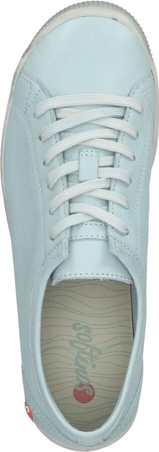 Softinos Sneakers laag lichtblauw oranje wit - Foto 4