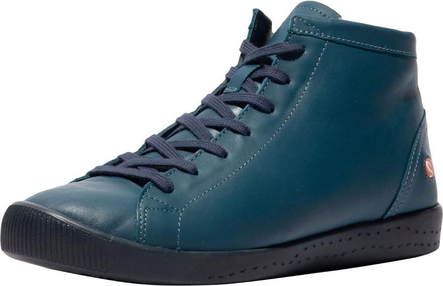 Softinos Veterlaarsjes blauw denim