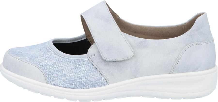 Solidus Dames Instappers & Ballerina's Kate Verona Flex Grey azur Licht Grijs