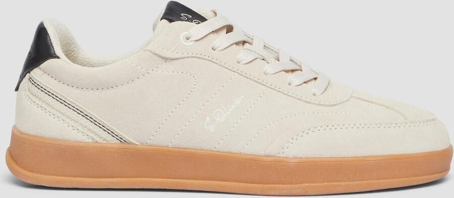S.Oliver BLACK LABEL Sneakers laag beige - Foto 6