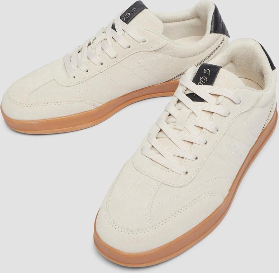 S.Oliver BLACK LABEL Sneakers laag beige - Foto 2