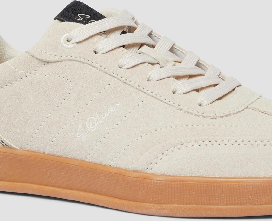 S.Oliver BLACK LABEL Sneakers laag beige - Foto 4