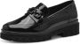 S.Oliver Elegante Zwarte Gesloten Loafers Black Dames - Thumbnail 4