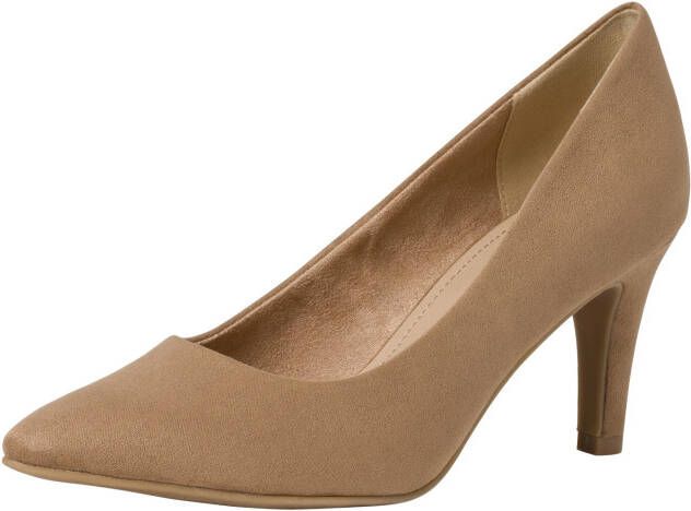 S.Oliver Pumps taupe Textiel - Foto 4