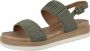 S.Oliver Sandalen groen Synthetisch Dames - Thumbnail 2